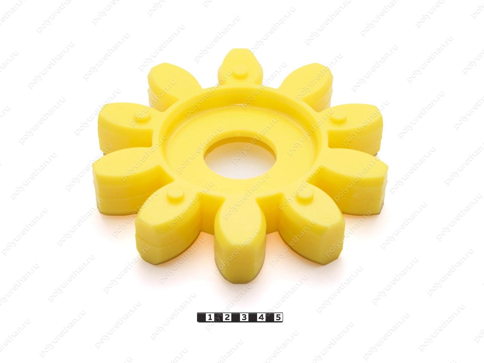 Эластичный элемент муфты ROTEX GS, аналог ROTEX GS 90 Полиуретан 33-99-92310 (PU54/M95/желтый)