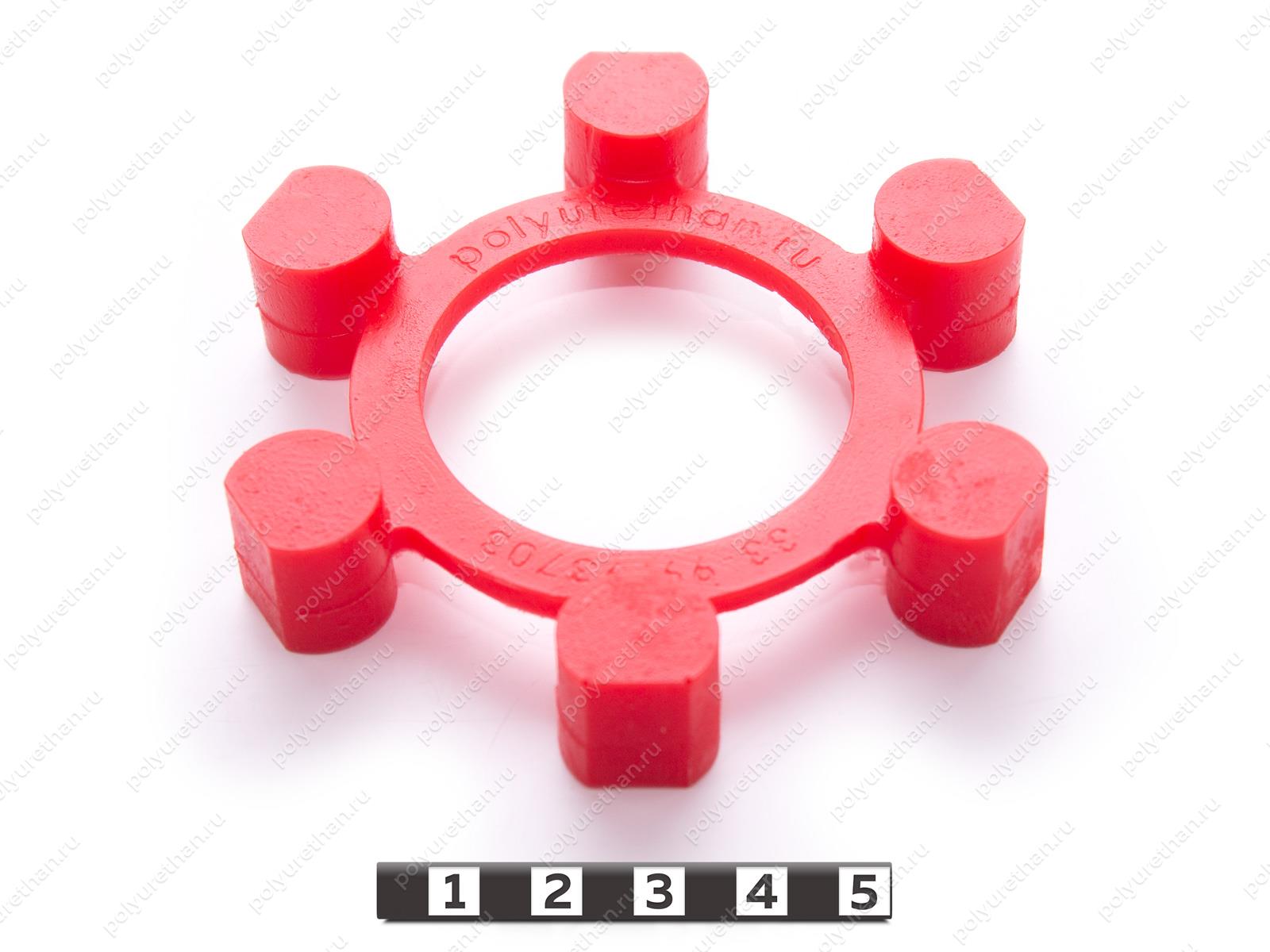Эластичный элемент муфты, аналог для Centaflex B 98 Полиуретан 33-99-93703 (PU54/M92/красный)