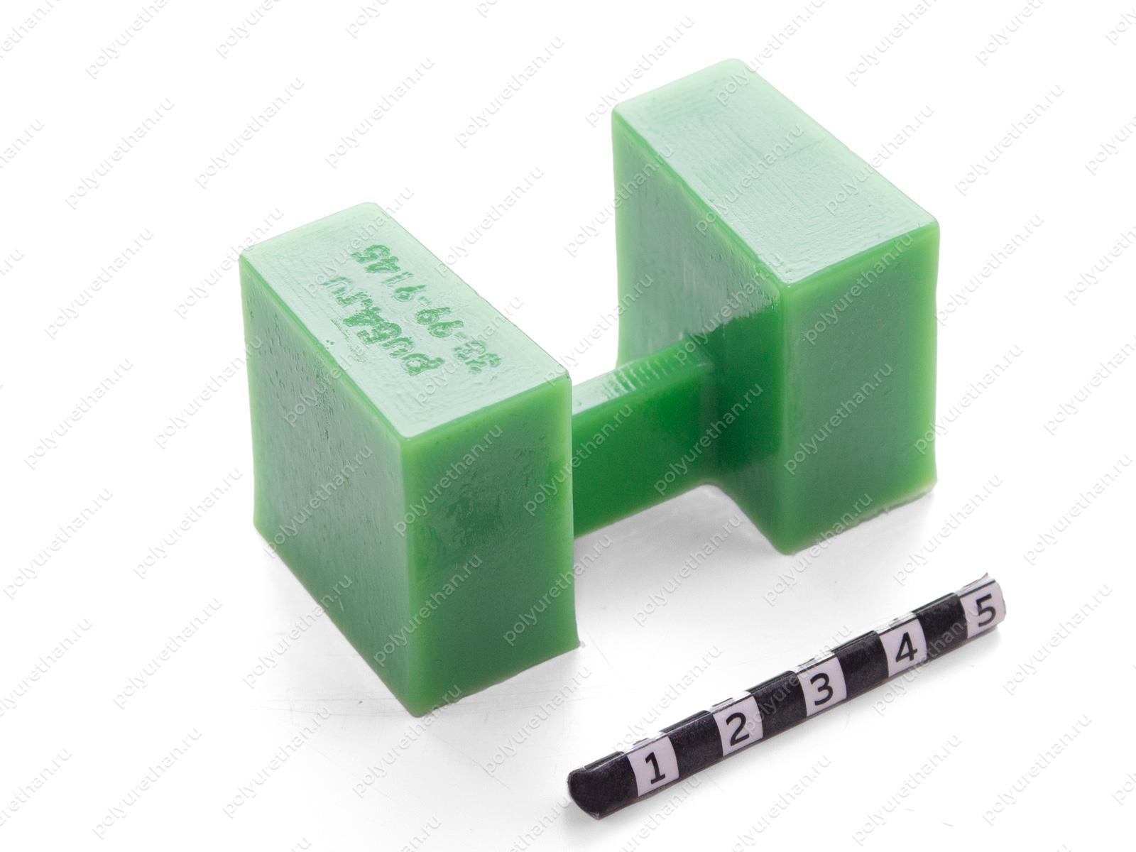 Эластичный элемент муфты SAPITFLEX, аналог SAPIT IR35 Полиуретан 33-99-9145 (PU54/M80/зеленый)