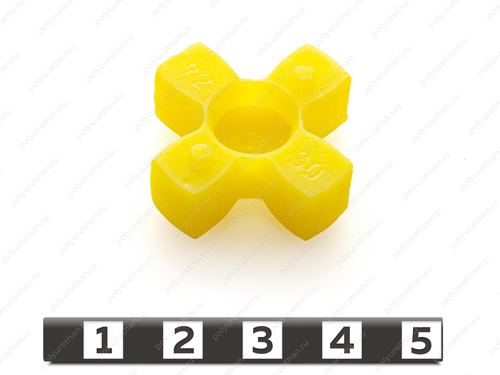 Эластичный элемент муфты ROTEX GS, аналог ROTEX GS 14 Полиуретан 33-99-9230 (PU54/M95/желтый)