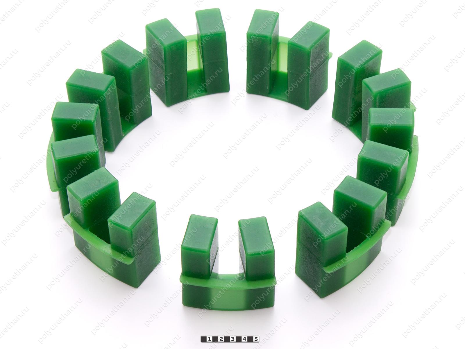 POLY-NORM 160 вставка муфты KTR, эластичная Полиуретан 33-99-90613 (PU54/M80/зеленый)