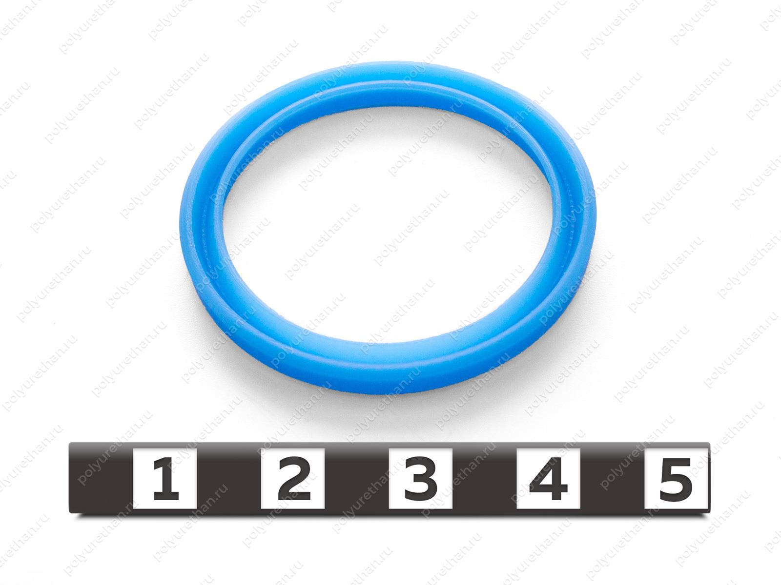Уплотнение поршня тип DK106 34.8*29*3.1/L=3.6 Полиуретан 33-78-224 (PU54/E92/красный)