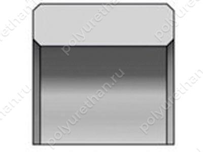 Уплотнение ЗМС80х35.00.00.012 99*86*9 Полиуретан 33-78-194 (PU54/M92/красный)