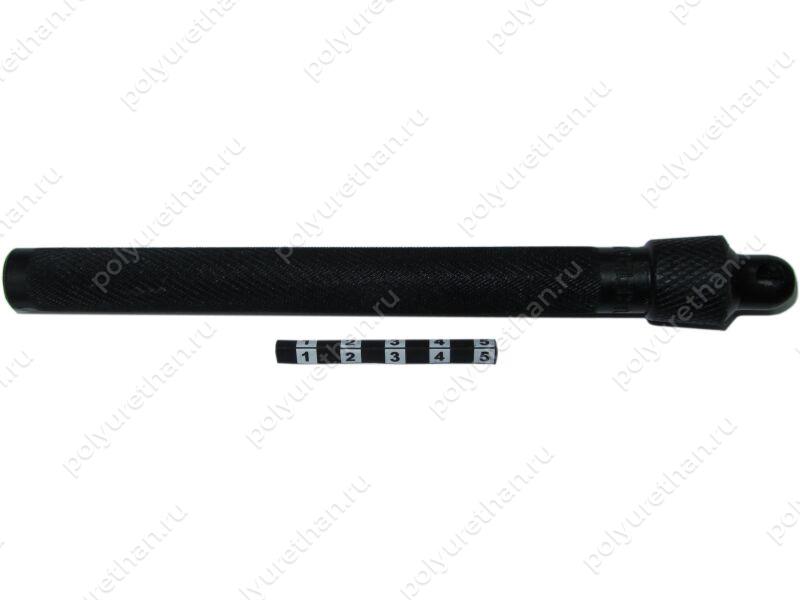 Ручка для хлыста, длина 16 см., ID=4,5mm Полиуретан 33-01-09145 (PU54/M87/черный)