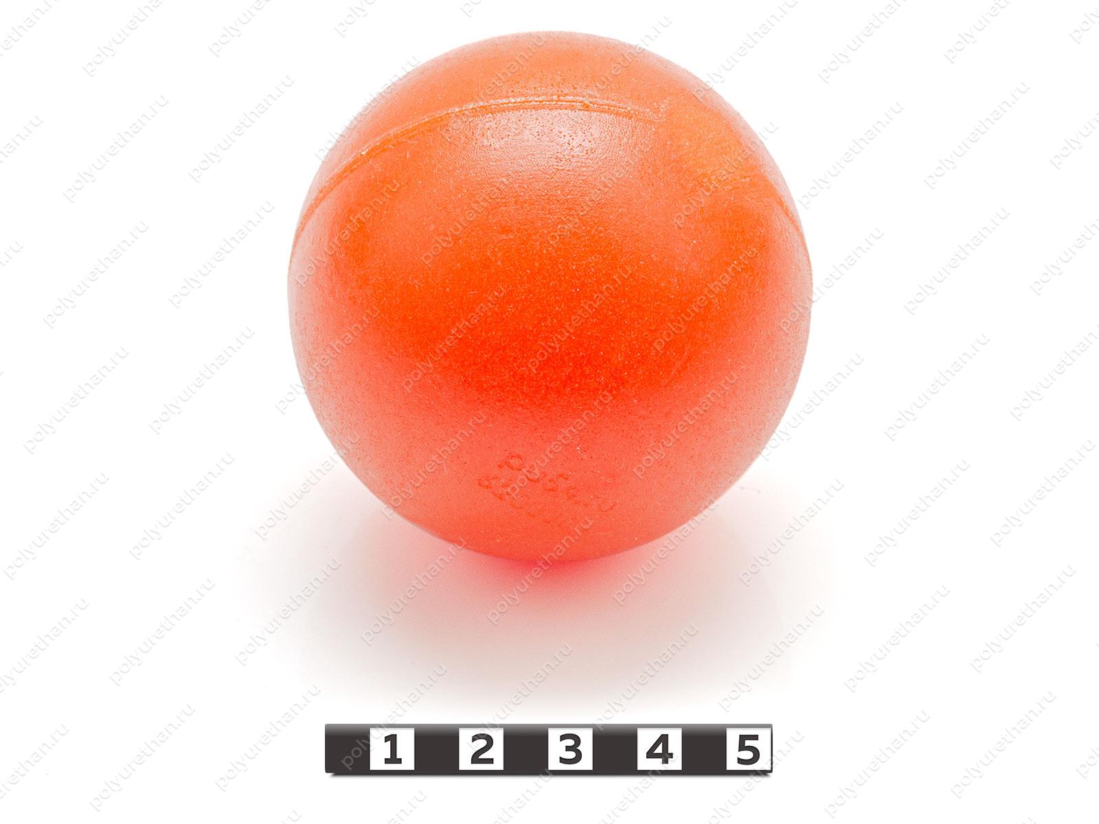 Шар полиуретановый, D=65 Полиуретан 62-65-065 (PU54i/K90/синий)