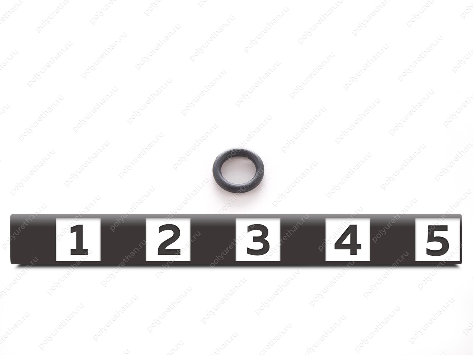 Кольцо 4x1 резина, уплотнительное круглого сечения Полиуретан 78-01-10502R