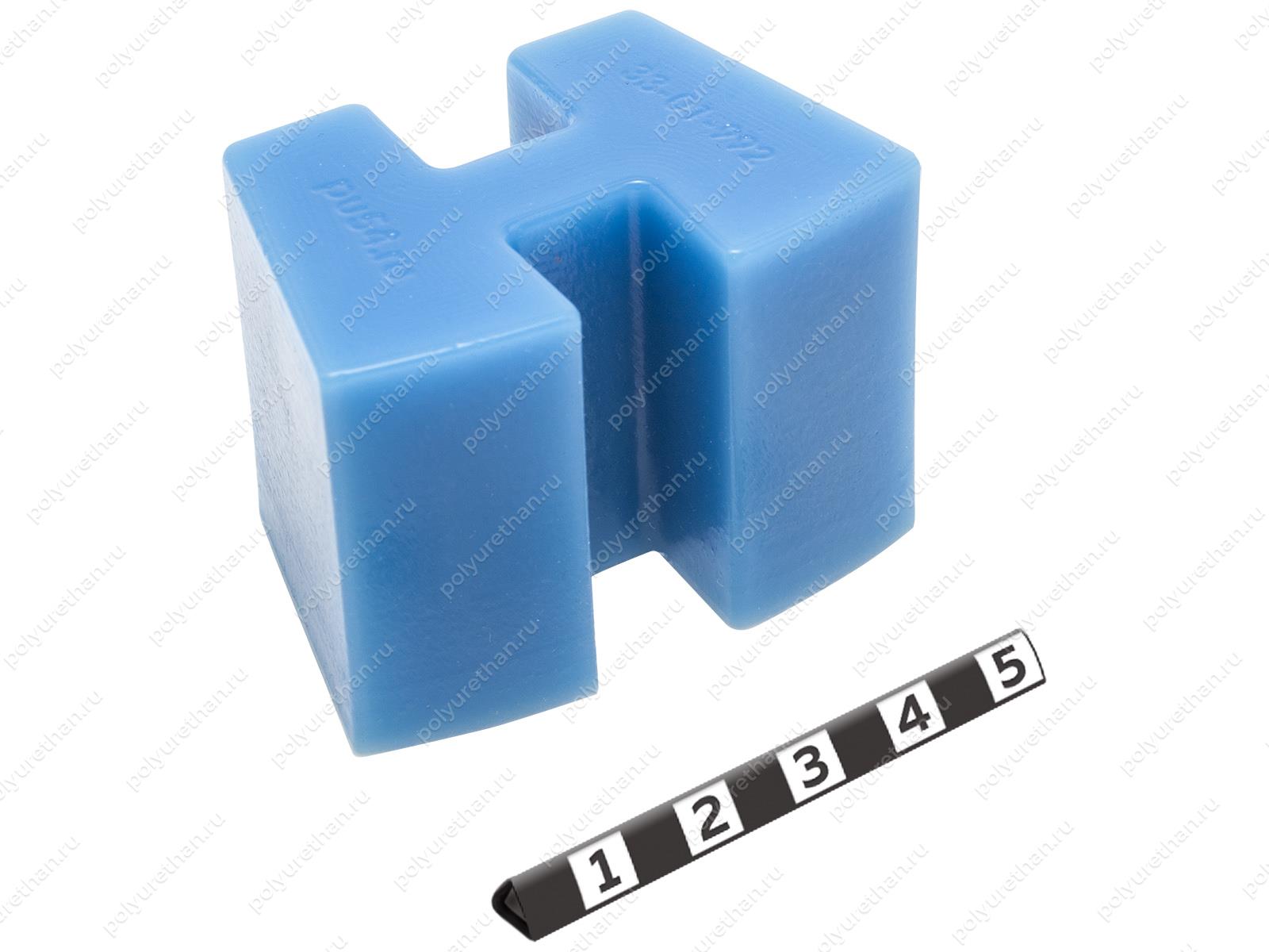 Вставка N-EUpex/Н-Flex 54*36*38мм (аналог), эластичный H-образный элемент муфты Полиуретан 33-01-992