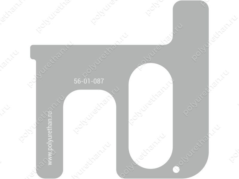 Бесконтактный открыватель дверей большой-Т "Тычер" Полиуретан 56-01-087 (МПК 3мм серый)