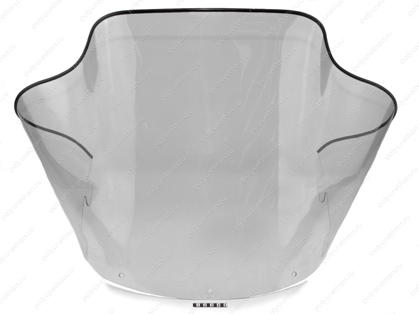 Стекло ветровое для снегохода POLARIS Classic 340-700, XC SP 500-800 (2мм, МПК) Полиуретан 50-44-710PC (5433517; 5434840)