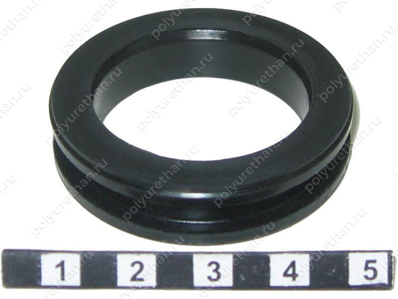 Кольцо защитное D 45 x d 32 x H 10 Полиуретан 33-01-629 (PU54/M72/черный)