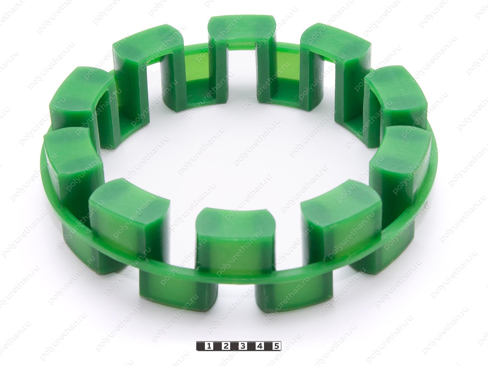 Элемент муфты TNM 265 / NM 265 аналог TSCHAN NOR-MEX RINGFEDER эластичный Полиуретан 33-99-92212 (PU54/M80/зеленый)