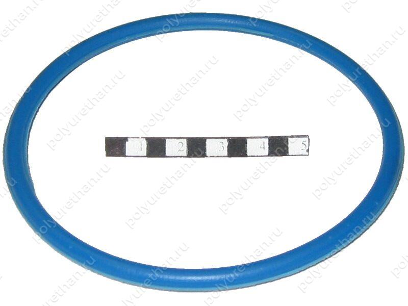 Кольцо 90*5 круглого сечения ORING Полиуретан 78-00-056 (PU54/M92/красный)