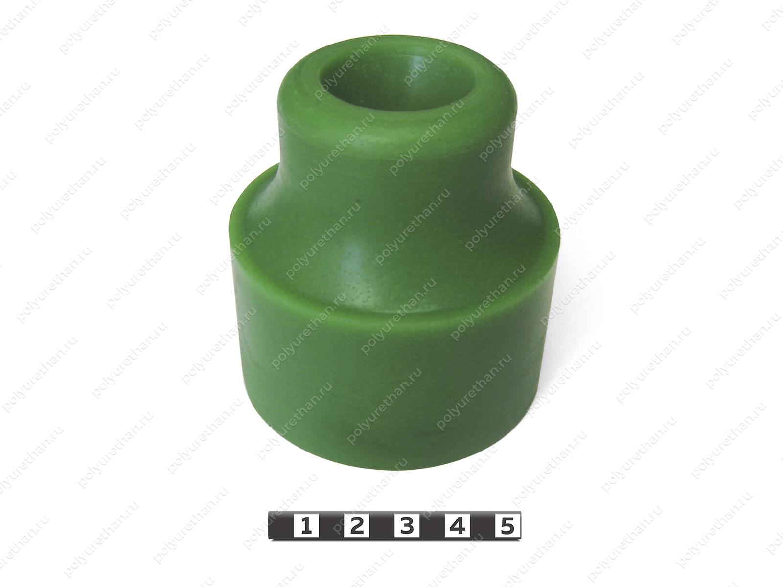 Подушка кузова (+24мм) Полиуретан 14-12-040 (PU54/M80/зеленый) (3162-5001012; 3162-5001018; 3162-5001018-10)