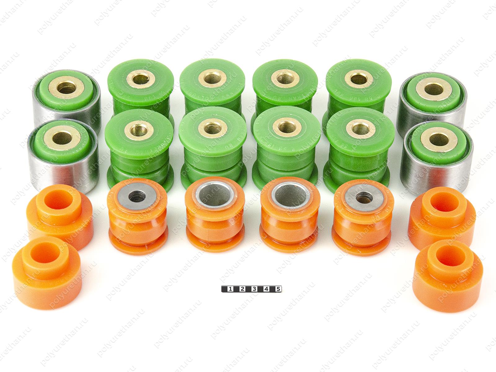 Комплект сайлентблоков для NISSAN Safari Y60 Полиуретан 2-21-004
