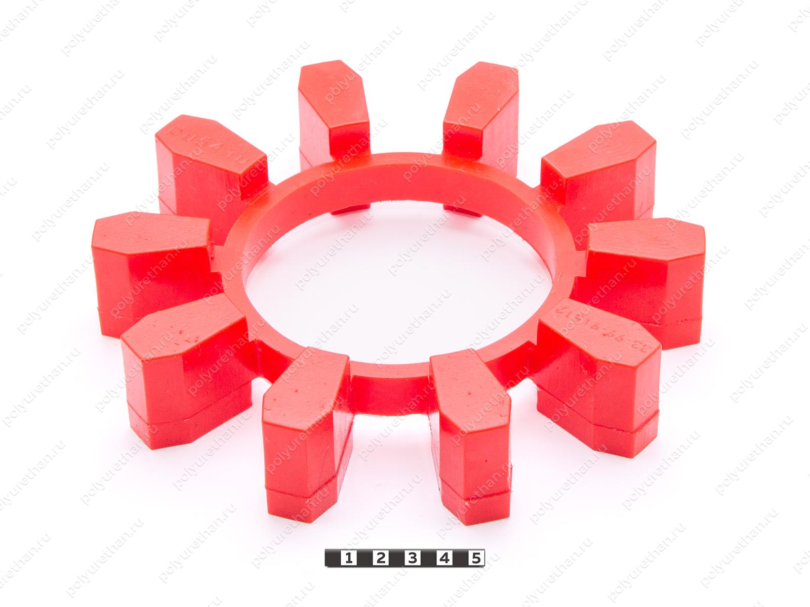 Эластичный элемент муфты N-BIPEX, аналог BIPEX 202 Полиуретан 33-99-91512 (PU54/M92/красный)