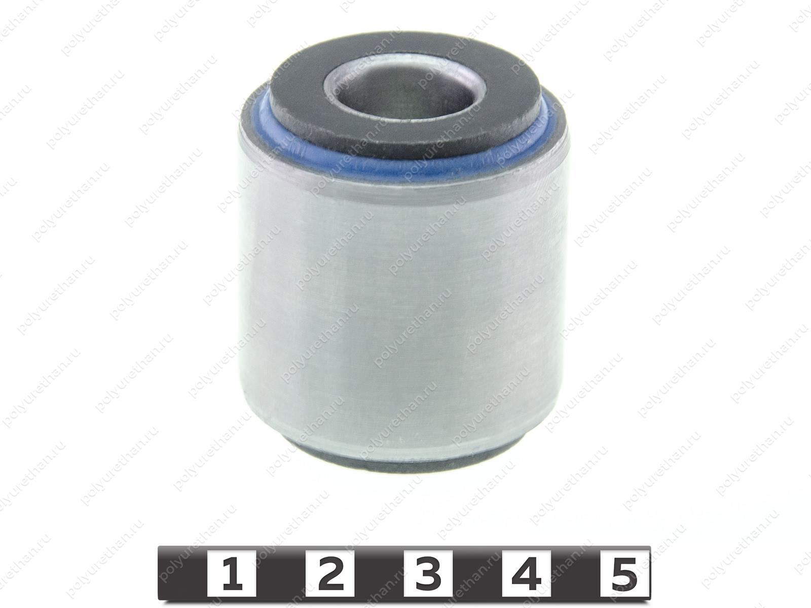 Сайлентблок амортизатора передней подвески, OD=35,2mm (KAYABA) запрессованный Полиуретан 1-06-2361 (PU54/M87/синий)