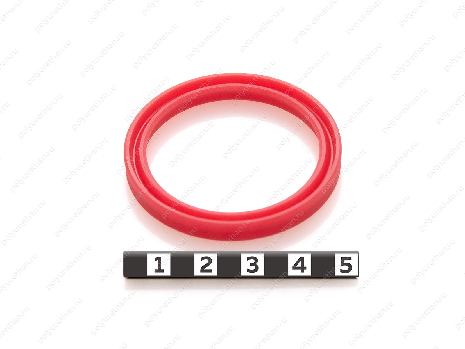 Уплотнение штока 40x48x5,4, аналог K22-040/7PU KASTAS Полиуретан 70-08-925003 (E92/красный) (10013088)