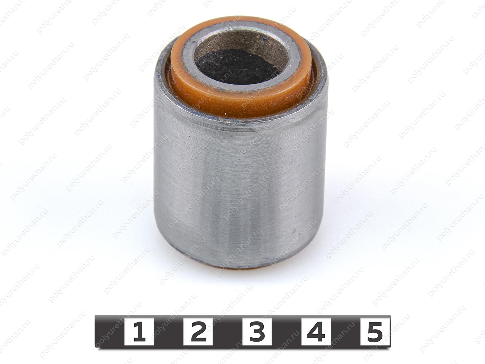 Сайлентблок D 45 х d 20 x H 70 Полиуретан 33-06-908 (PU54i/K72/темно-оранжевый)