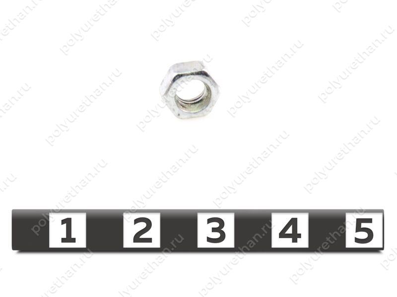 Гайка М.5 DIN 934 цинк Полиуретан 0-75-045