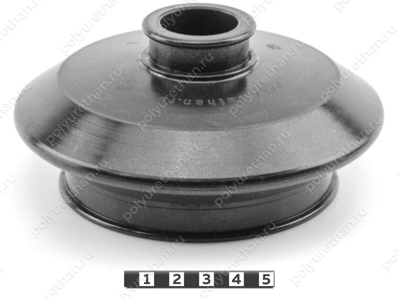 Пыльник шаровой опоры D 90 x d 28 x H 65 Полиуретан 33-05-004 (PU54/E72/черный)