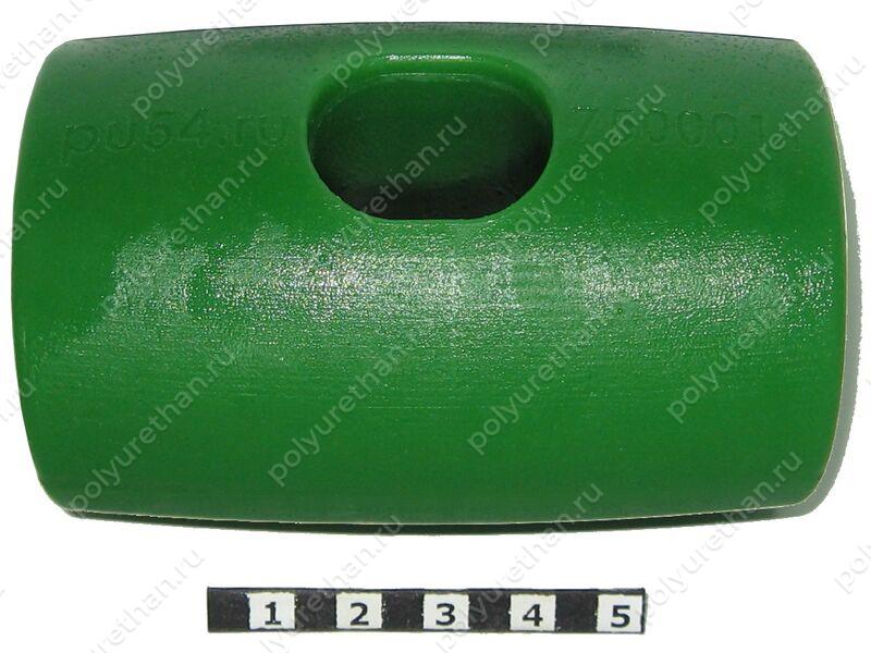 Киянка полиуретановая Полиуретан 75-00-011 (PU54i/K72/темно-оранжевый)