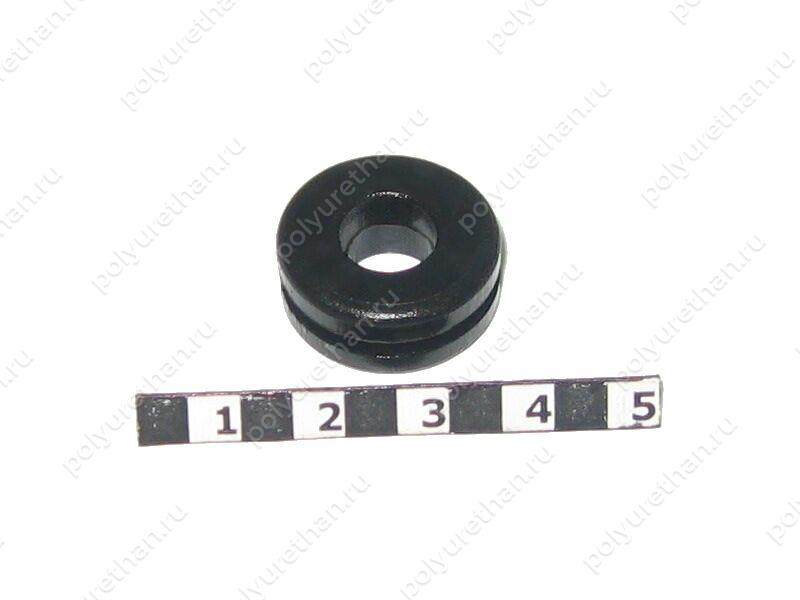 Уплотнитель отверстия стекла, ID=9,5mm Полиуретан 50-00-5014 (PU54/M72/черный)