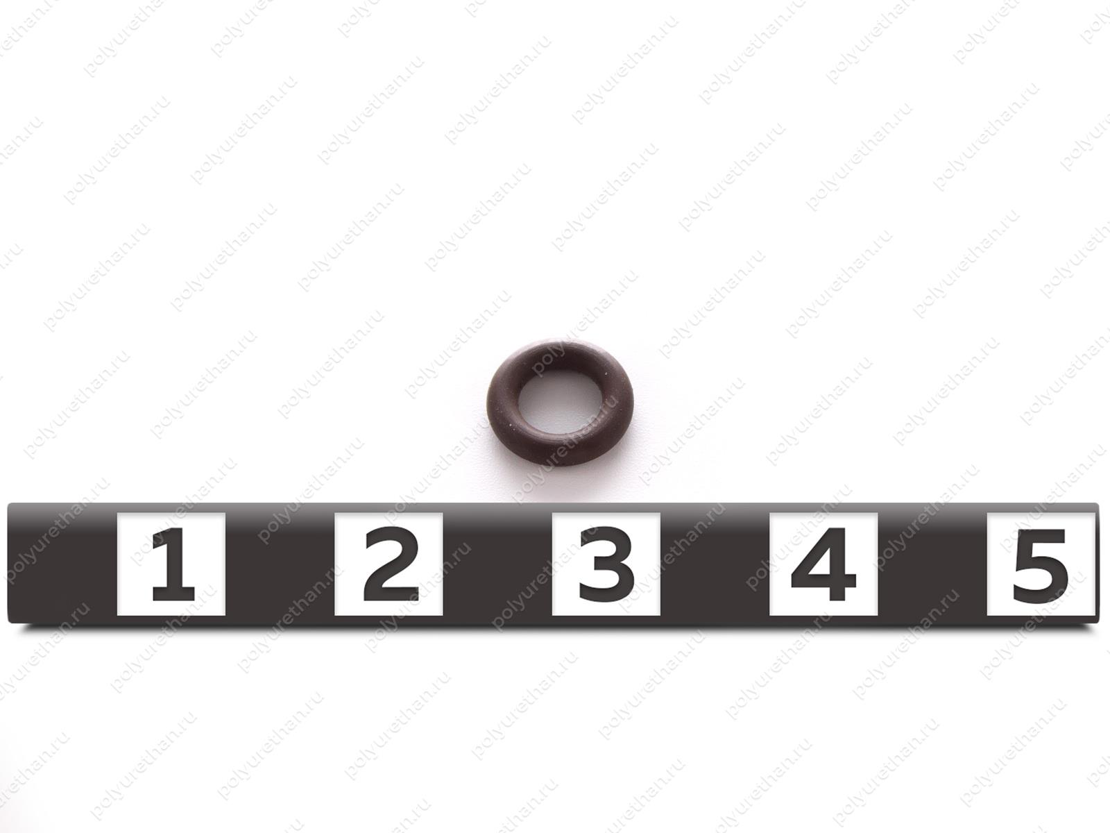 Кольцо O-RING 4x1.5 FPM75 фторкаучук коричневое,круглого сечения Полиуретан 78-01-15002F