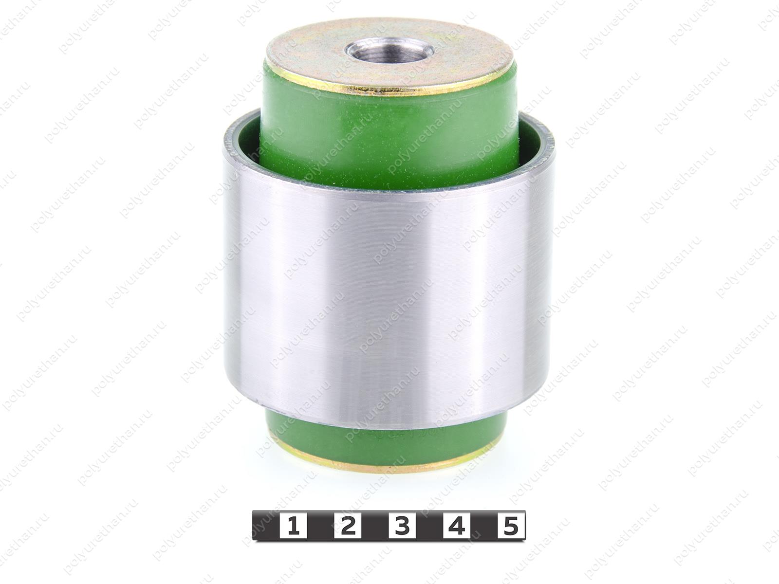 Сайлентблок задней балки запрессованный, ID=14mm Полиуретан 7-06-1381 (PU54/M80/зеленый) (42100-SCC-020; 42100-SCC-030; 42100-SCC-040; 42100-SLA-000; 42100-SLC-000)