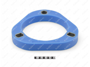 Spring spacer, front suspension (lift +20 mm), Product Code 1-12-0162, Polyurethane, Полипропилен со втулками синий, Image №1